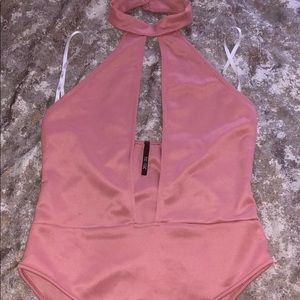 Blush color onesie